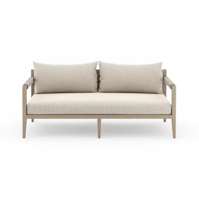 Sherwood Outdoor Sofa 63" Brown/Faye Sand