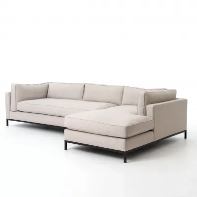 Grammercy 2 Pc Sectional W/ Right Arm Facing Chaise Bennett Moon