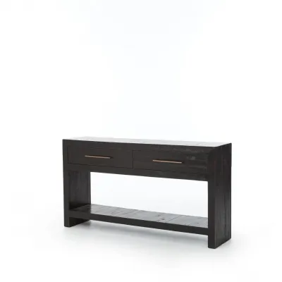 Suki Console Table Burnished Black