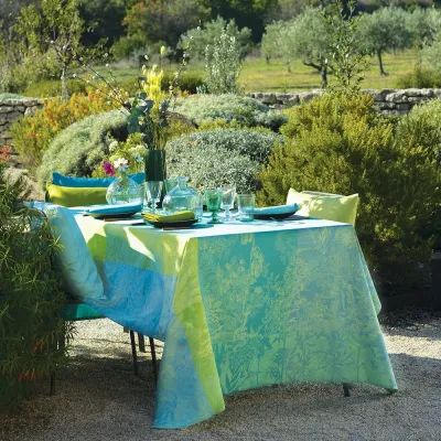 Esprit Jardin Prairie Organic Cotton Stain Resistant Table Linens