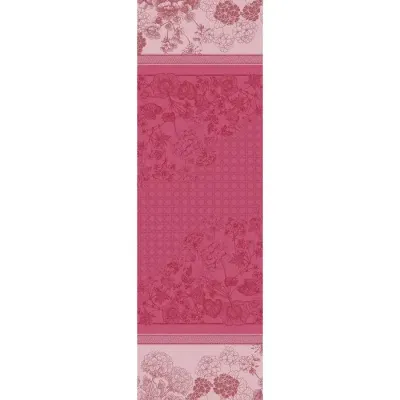 Geraniums Rose Runner 69" x 22"