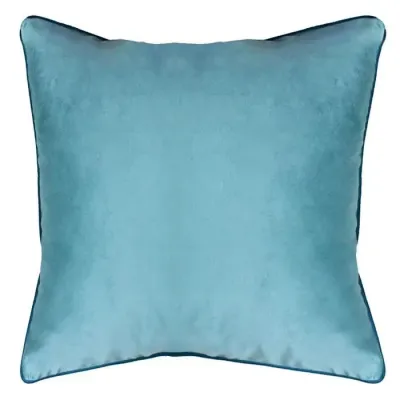 Velours Uni Givre-Canard Cushion cover 16" x 16"