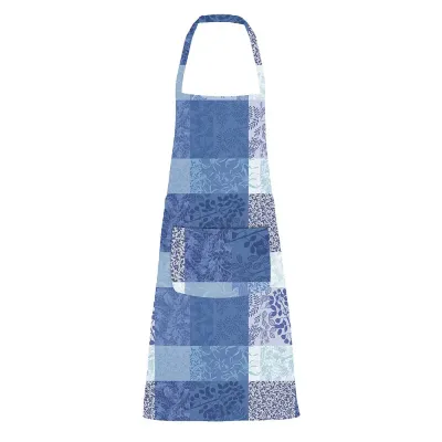 Mille Rameaux Bleu Apron 30" x 33"