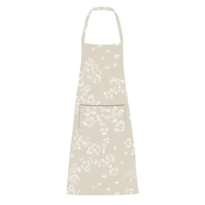 Mille Ginkos Naturel Apron 30"x33", Coated Cotton