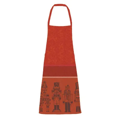 Casses Noisettes Rouge Festif Apron 30"x34"