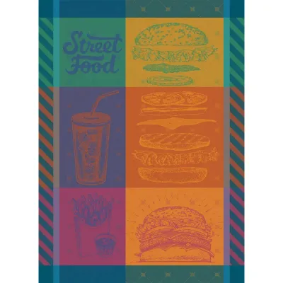 Street Food Usa Gourmand Kitchen Towel 22"x31"