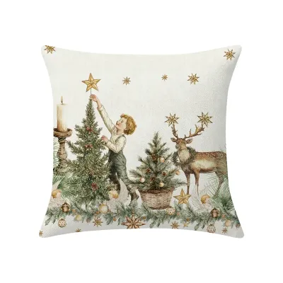 Noel Vintage Dore Cushion Cover 16"x16"