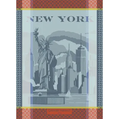 New York Ardoise Jacquard Kitchen Towel