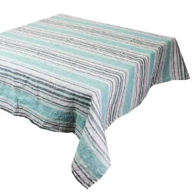 Sombrilla Emeraude Tablecloth 45" x 45" 100% Linen