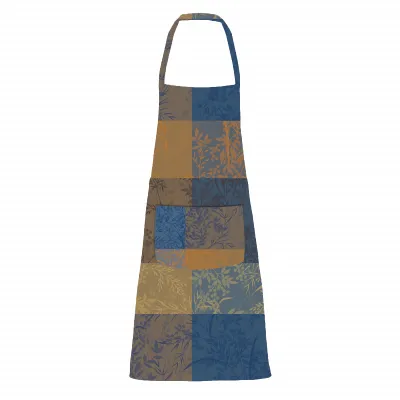 Mille Branchages Crepuscule Coated Cotton Jacquard Apron 30"x33"