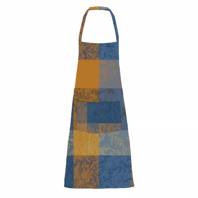 Mille Branchages Crepuscule Coated Cotton Jacquard Apron 30"x33"