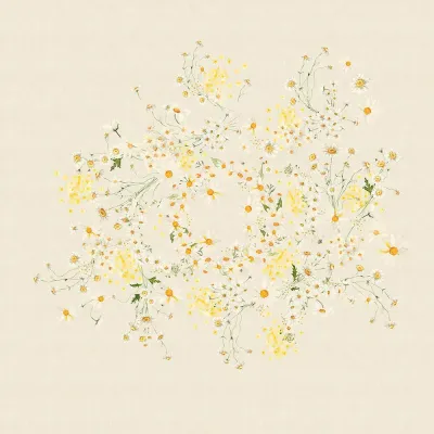 Daisy Chanvre Table Linens