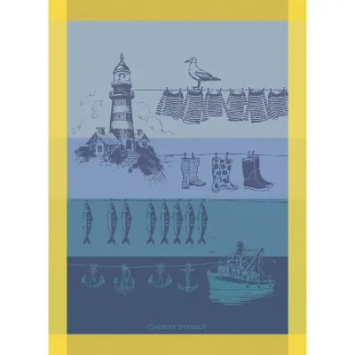 Destination Mer Cire Kitchen Towel 22"x31"