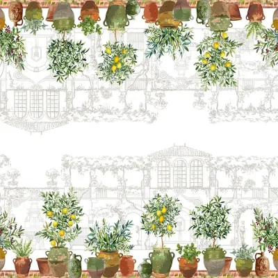 Jardin Provencal Olive Table Linens
