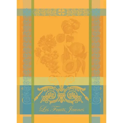 Les Fruits Jaunes Soleil Kitchen Towel 22"x31"