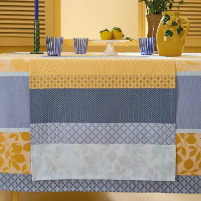 Mille Citrons Provence Tablerunner 22"x71"
