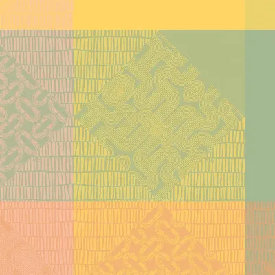 Mille Empreintes Pastel Napkin 19"x19"