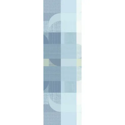 Mille Textures Bleu Tablerunner 22"x71"