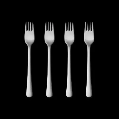 Copenhagen Matte Stainless Steel Cake Fork Giftbox 4 Pcs