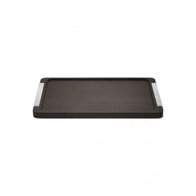 Bernadotte Tray, Wood/Stainless Steel