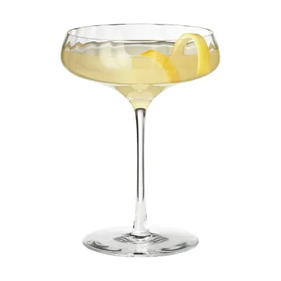 Bernadotte Cocktail Coupe Glass Crystalline 20 Cl 2-Pc