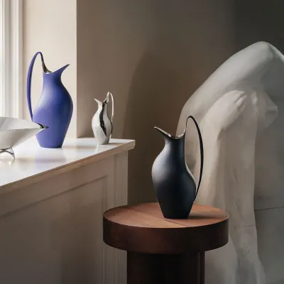 Henning Koppel Pitcher Stainless Steel Black 1.2L