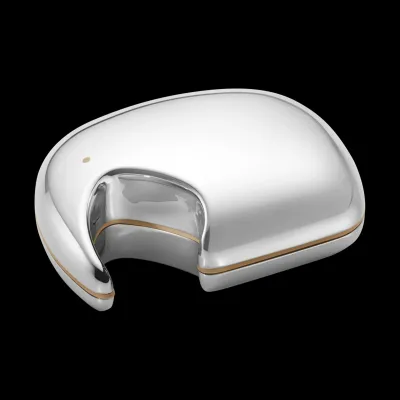 Elephant Yellow Stainless Steel & Silicone Keepsake Box