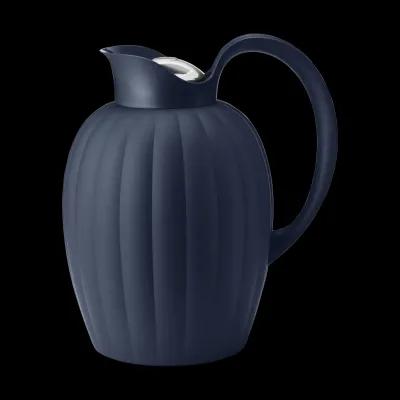 Bernadotte Midnight Blue ABS And Stainless Steel Lid Thermo Jug 1L