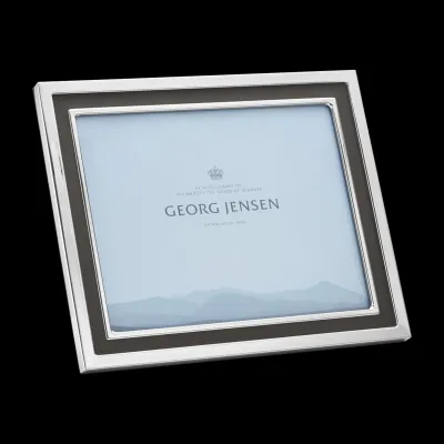 Manhattan Upcycled Leather Stainless Steel Picture Frame