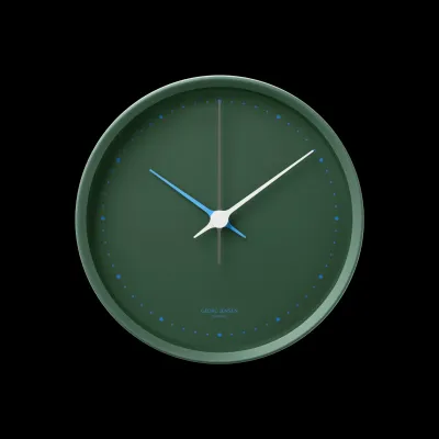 Henning Koppel Green Matte Wall Clock 22cm