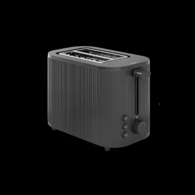 Bernadotte Toaster Stainless Steel Black