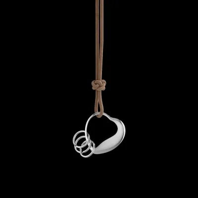 Heart Keyring Stainless Steel