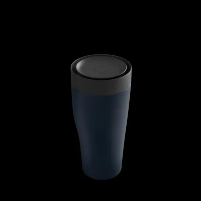 Sky Stainless Steel Plastic Thermo Cup Blue