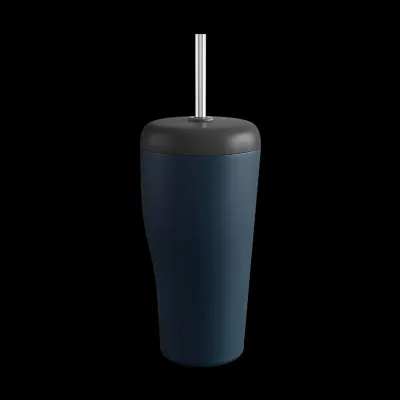 Sky Stainless Steel Plastic Travel Cup Blue