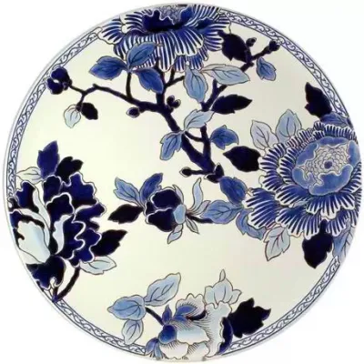 Pivoines Bleues Dinnerware