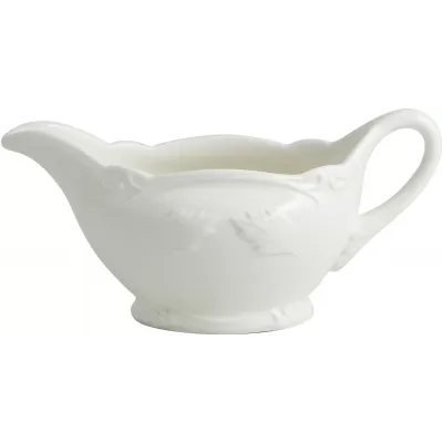 Rocaille Blanc Sauce Boat 6 1/16 Oz, 7 7/16" Dia