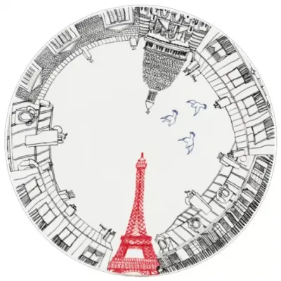 Ca C'est Paris! Tablecloth 66 15/16 Sq