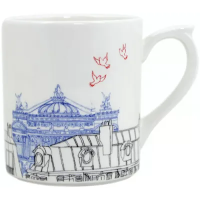 Ca C'Est Paris ! Mug, Large 14 3/16 oz 3 3/4" h
