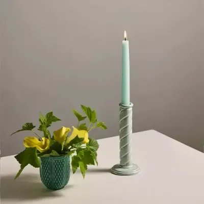 Berlingot Celadon Candleholder Large