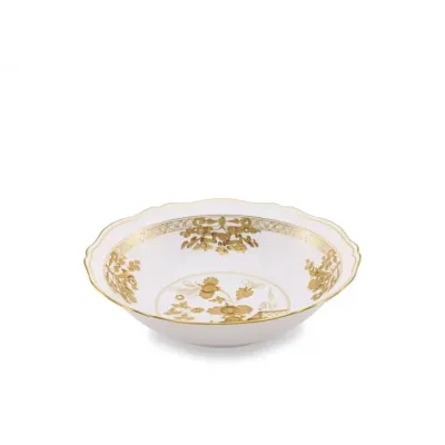 Oriente Italiano Aurum A.Doccia Round Deep Tray Cm 35 In. 13,8