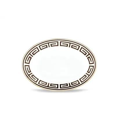 Labirinto Ebano Oval Flat Platter Cm 34 In. 13 1/4, Impero Shape