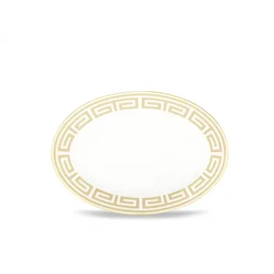 Labirinto Cachemire Oval Flat Platter Cm 34 In. 13 1/4, Impero Shape