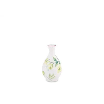 Florenza - Acanto Fondo Bianco Bud Vase Cm 13 In. 5