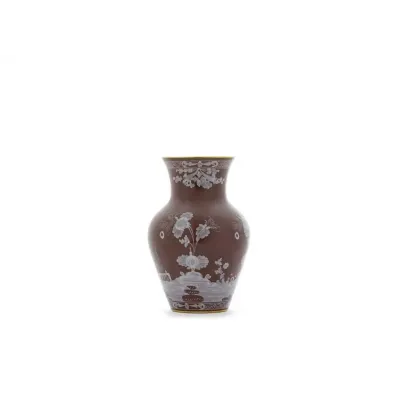 Oriente Italiano Castagna Ming Vase In. 9 Cm 25