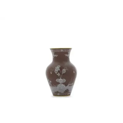 Oriente Italiano Castagna Ming Vase In. 9 Cm 25