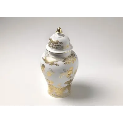 Oriente Italiano Aurum Potiche Vase With Cover in 15 cm 38
