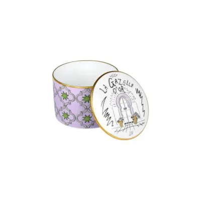 Profumi Luchino/La Gazelle D'Or Trinket Box Cm 8 In. 3.14