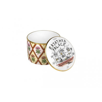 Profumi Luchino/Rajathra Palace Trinket Box Cm 8 In. 3.14