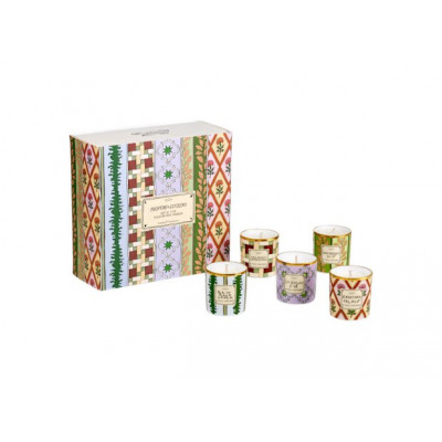 Profumi Luchino/Tutti Frutti Set Of 5 Scented Mini Candles Gr 70 Oz. 2.5 Each