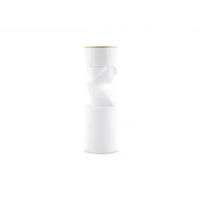 LCDC Art Edition Il Letterato Candle Holder cm 23 in 9 Pure White
